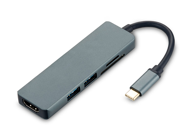 USB-C to HDMI/2*USB3.0/SD/TF CB