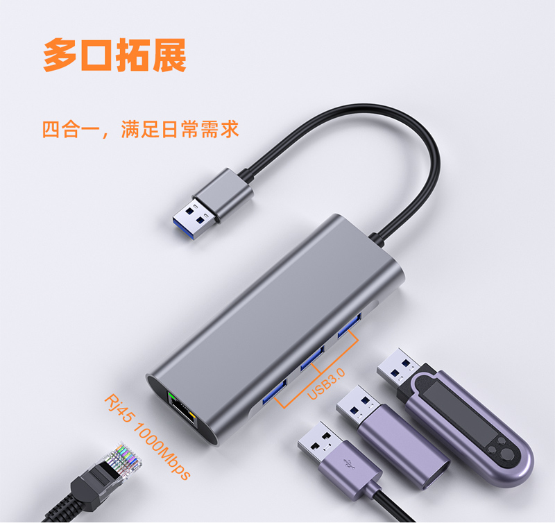 USB 2.0 HUB集成器