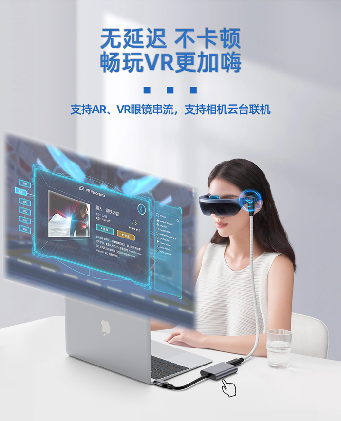 VR/AR眼镜转接器方案