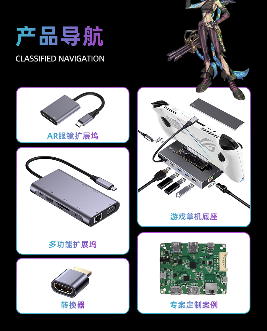 USB HUB扩展坞