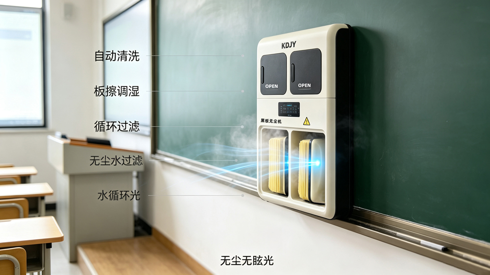 全自动板擦清洁机介绍